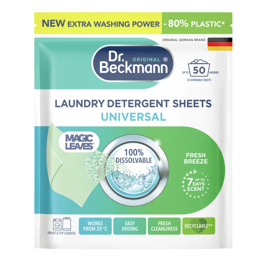 Laundry Detergent Sheets Universal 洗衣紙(一般衣物適用)