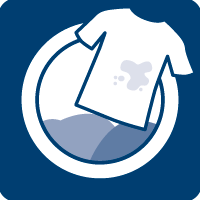 [Translate to New Zealand:] Soak the whole garment for several hours. Then rinse or wash as normal.