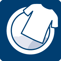 [Translate to Switzerland French:] Waschmaschine wie gewohnt mit Wäsche füllen. Waschmittel wie empfohlen dosieren.