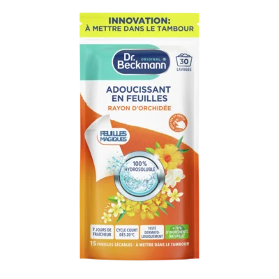 Adoucissant en Feuilles - Rayon d'Orchidée
