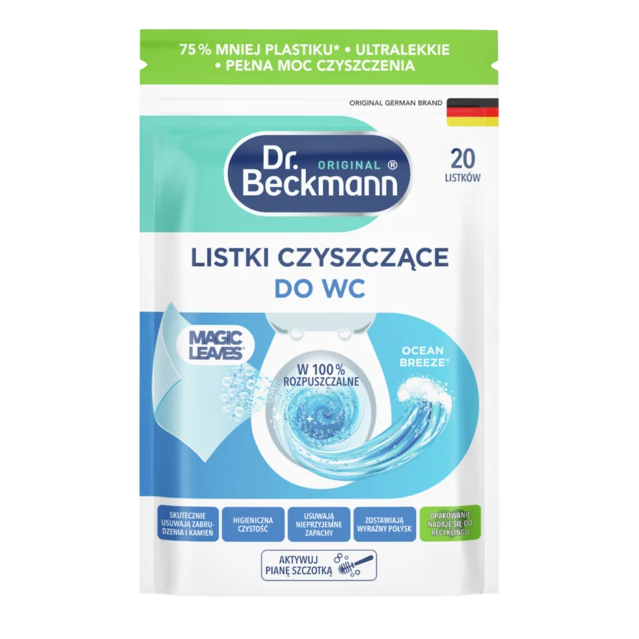 Listki czyszczące do WC Ocean Breeze