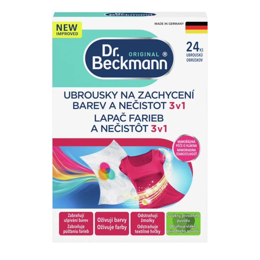Ubrousky na zachycení barev a necistot 3 v1