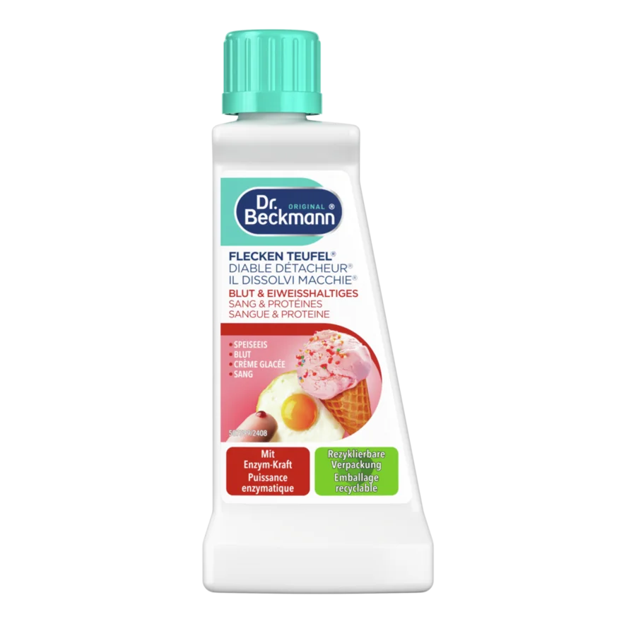 Fleckenteufel Blut & Eiweisshaltiges