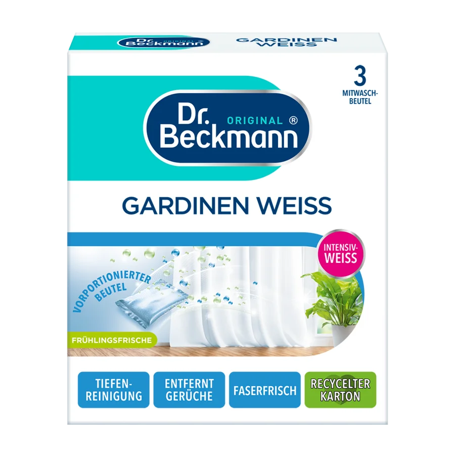 Užuolaidų balinimo priemonė 