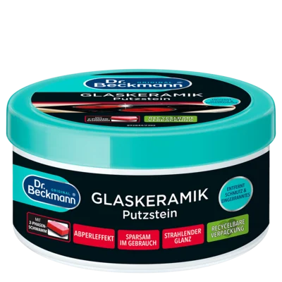 Čisticí pasta na sklokeramiku s houbičkou