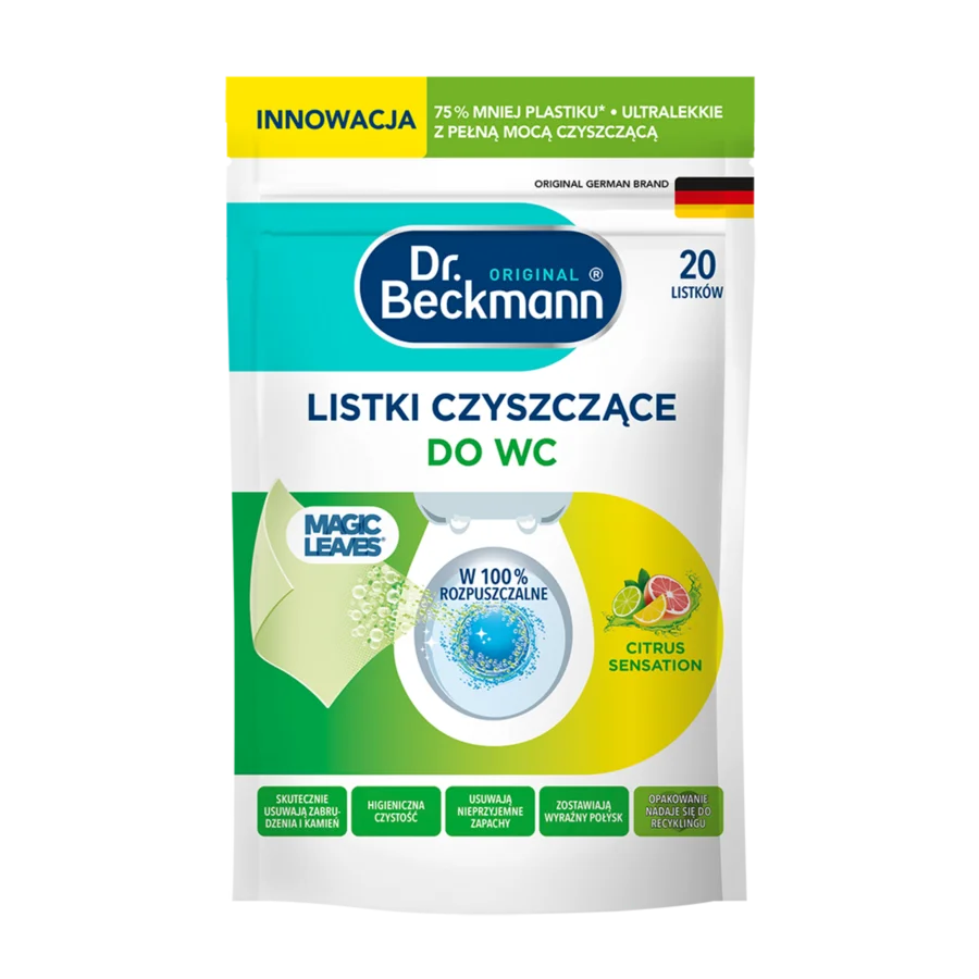 Listki czyszczące do WC Citrus sensation