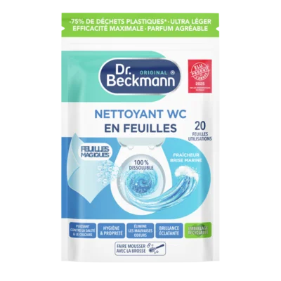 Nettoyant WC en Feuilles Fraîcheur Brise Marine