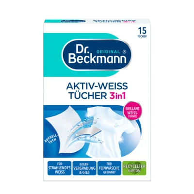 Aktiv-Weiss Tücher 3in1