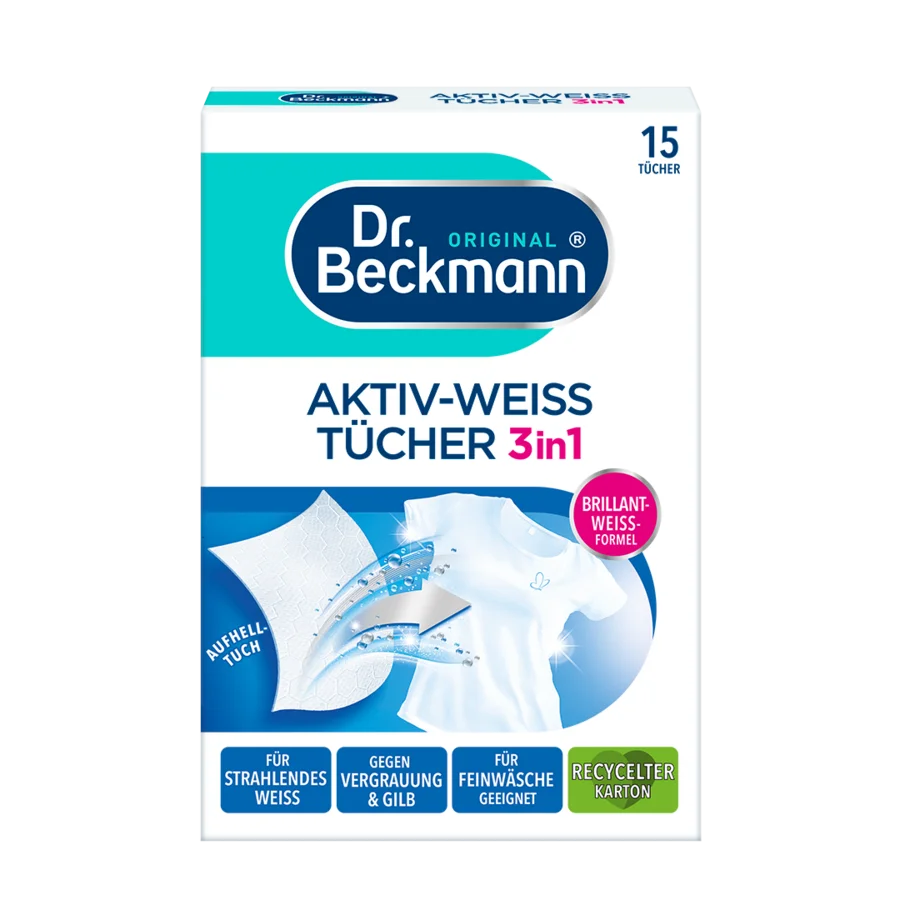 Aktiv-Weiss Tücher 3in1