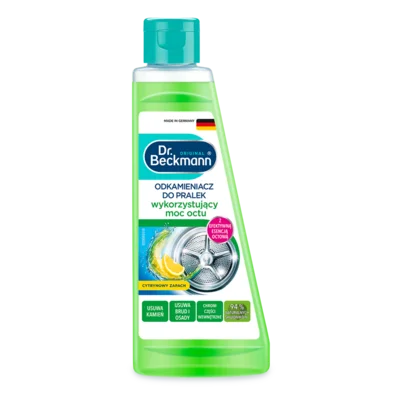 Odkamieniacz do pralek wykorzystujący moc octu