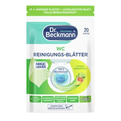 Tualeto valymo lapeliai su citrina 