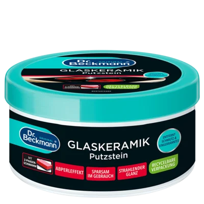 Glaskeramik Putzstein