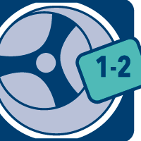 1-2 Caps direkt in die Waschtrommel legen. Folie nicht entfernen, sie löst sich im Waschgang vollständig auf.