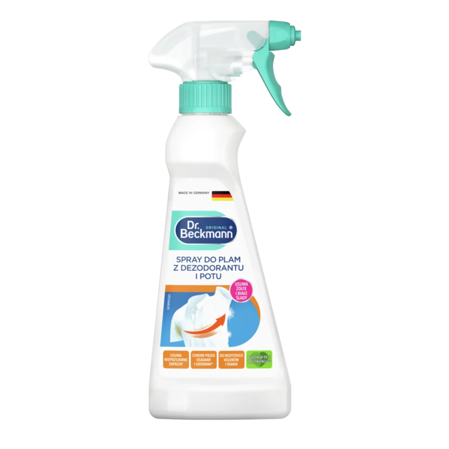 Spray do plam z dezodorantu i potu