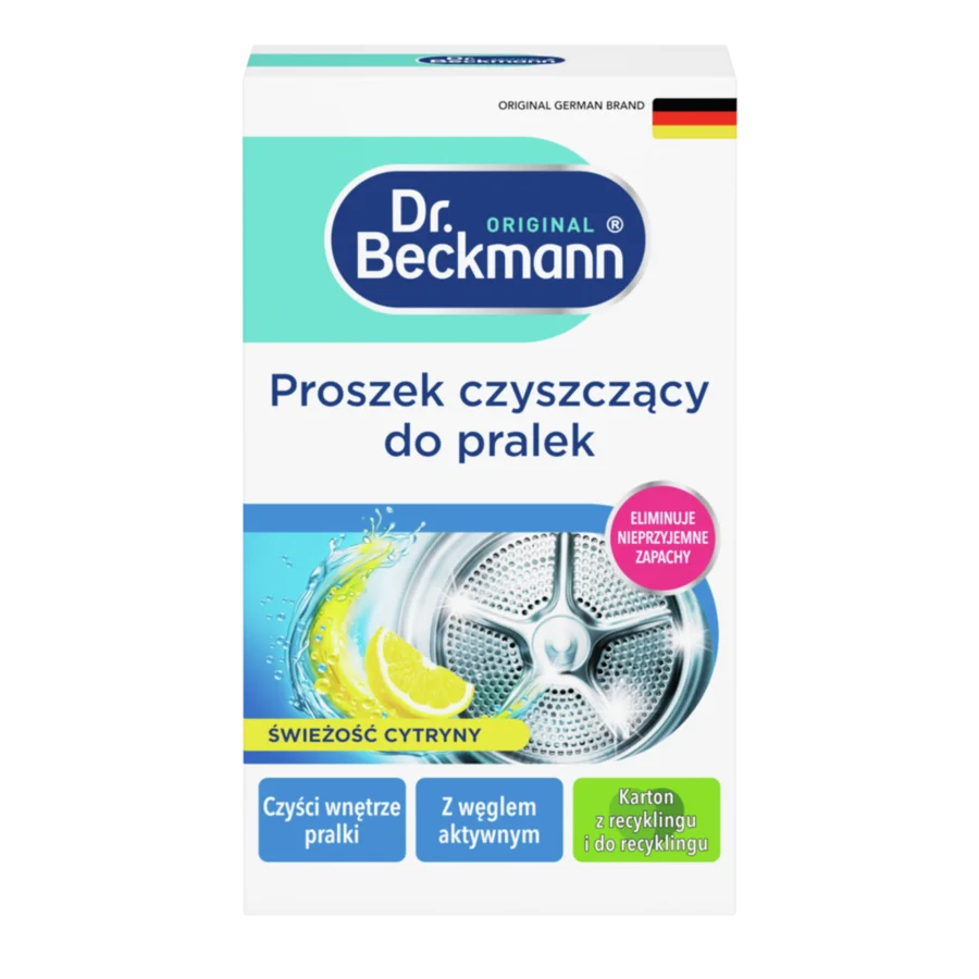Proszek czyszczący do pralek