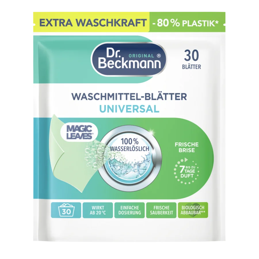 Waschmittel-Blätter Universal Frische Brise