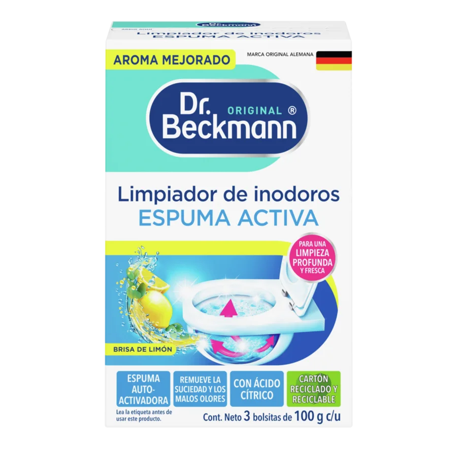Limpiador de Inodoros Espuma activa