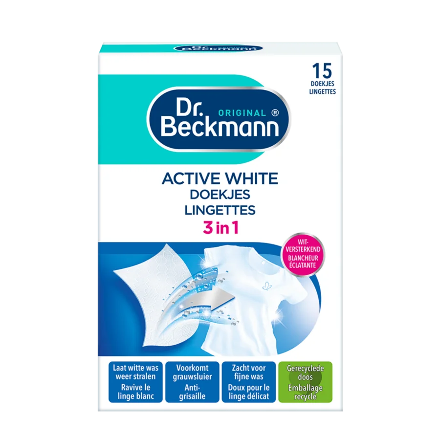 Active White Doekjes 3in1