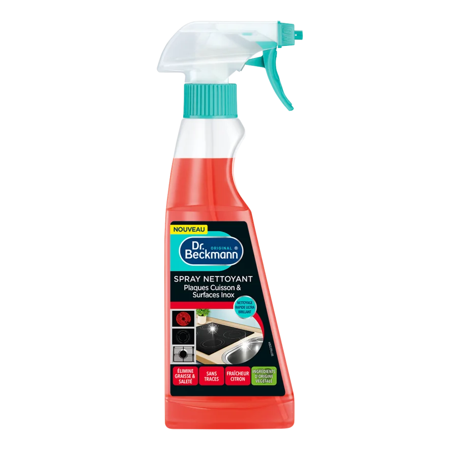 SPRAY NETTOYANT Plaques Cuisson &  Surfaces Inox