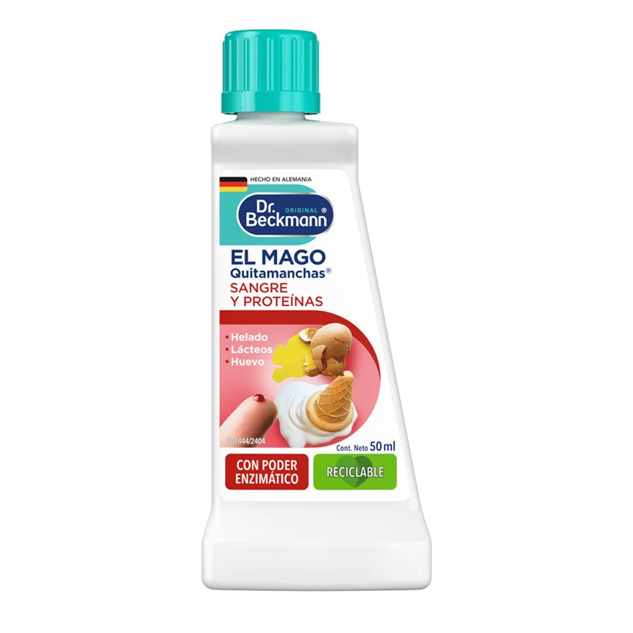 El Mago Quitamanchas Sangre y Proteínas