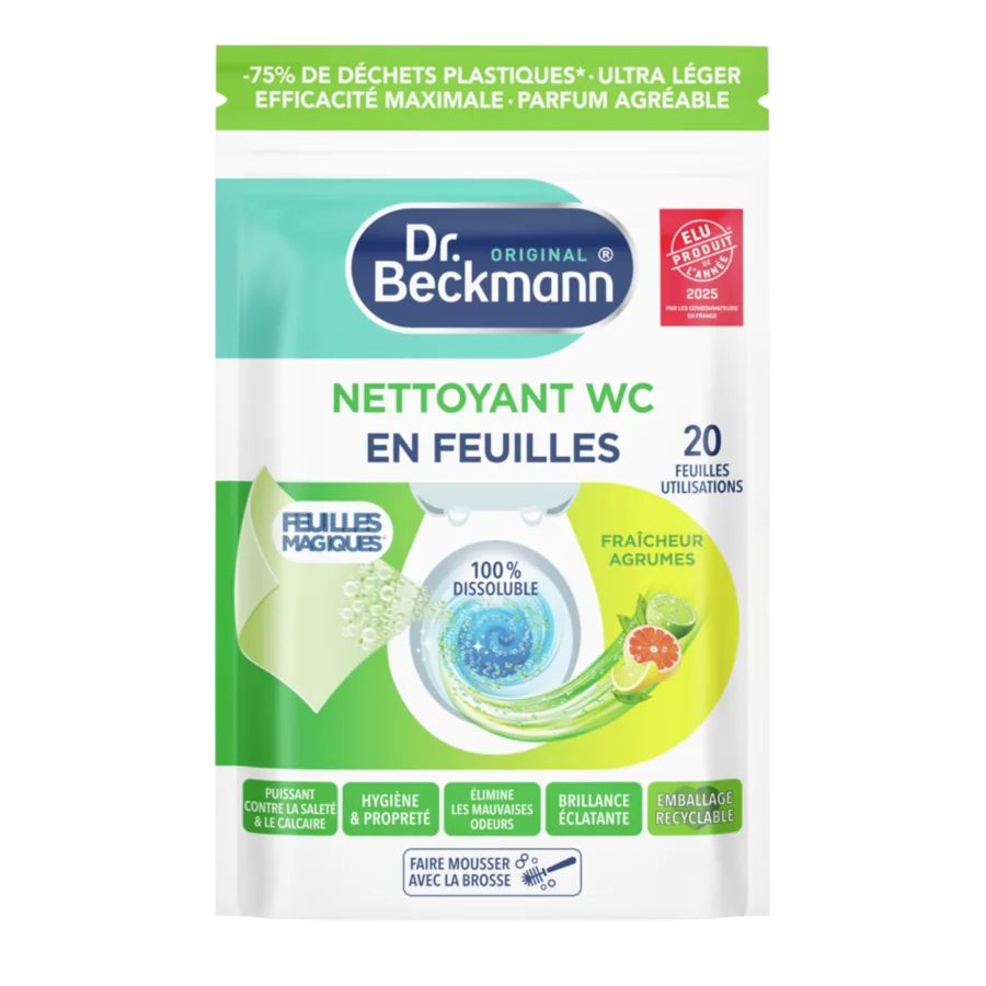 Nettoyant WC en Feuilles Fraîcheur Agrumes