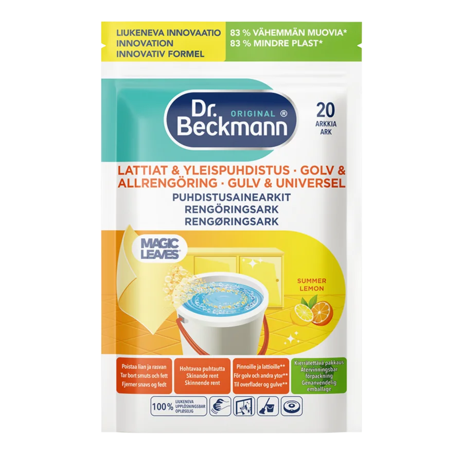 Lattiat & Yleispuhdistus Puhdistusainearkit – Summer Lemon