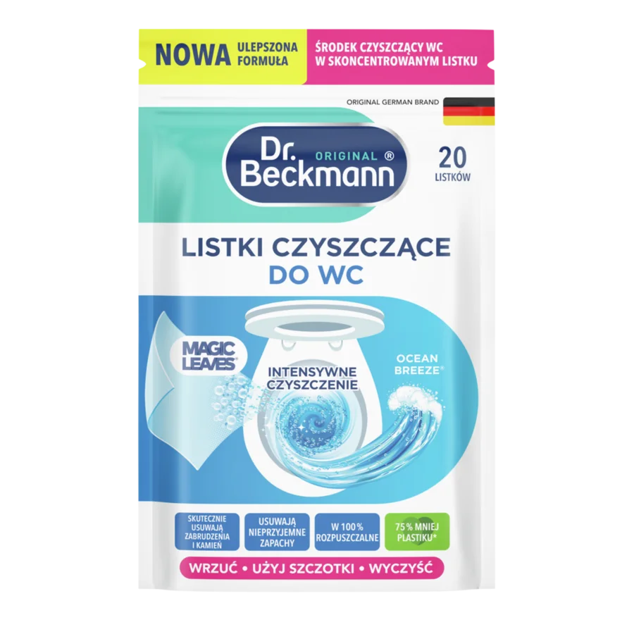 Listki czyszczące do WC Ocean Breeze