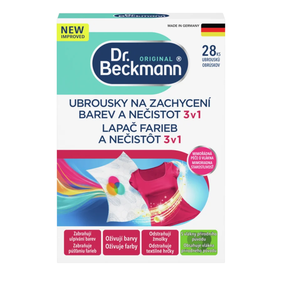 Ubrousky na zachycení barev a necistot 3 v1