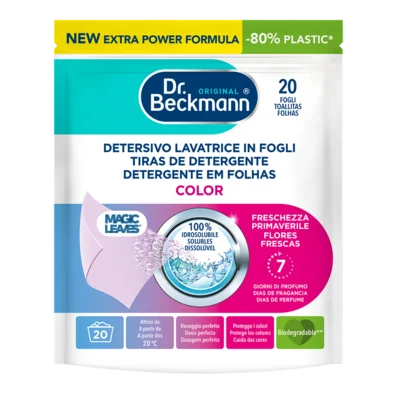 Detergente De Roupa Em Folhas Color – Flores Frescas