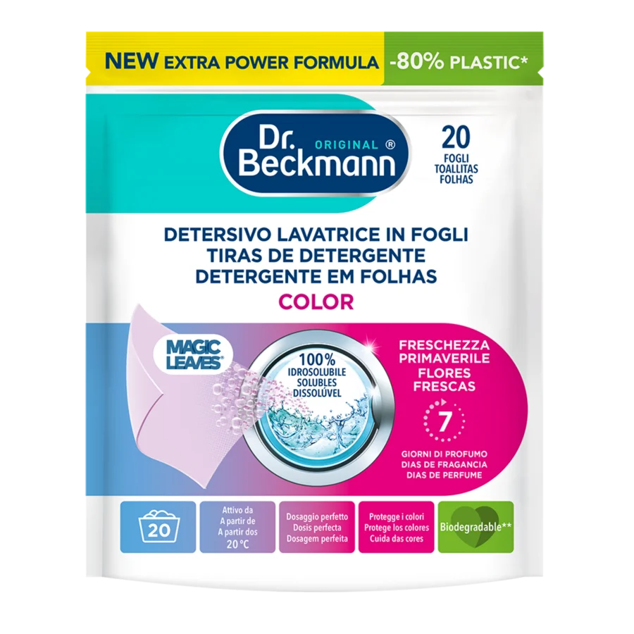 Detergente De Roupa Em Folhas Color – Flores Frescas