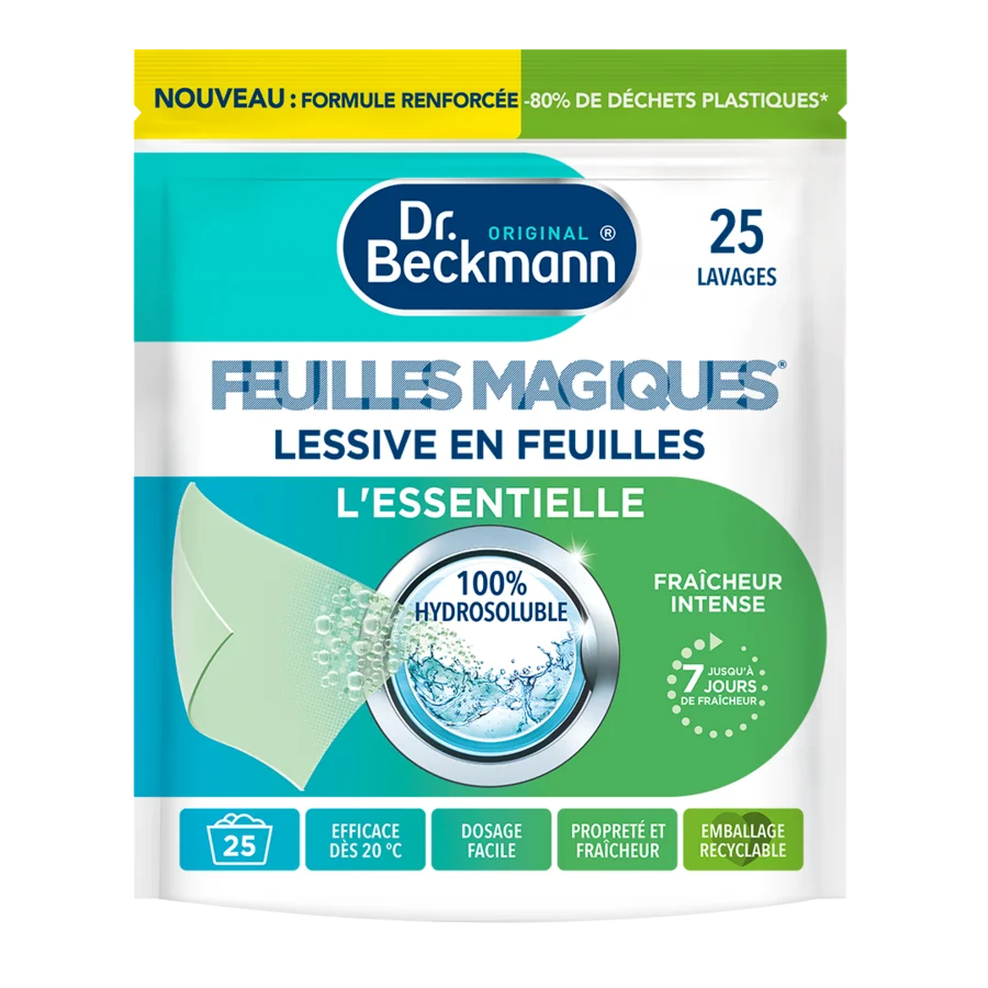 Lessive en Feuilles L‘essentielle – Fraîcheur Intense