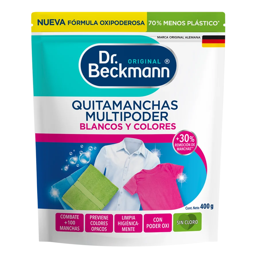 Quitamanchas Multipoder Blancos y Colores