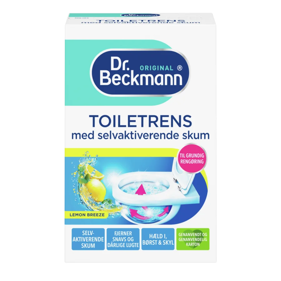 Toiletrens Med Selvaktiverende Skum Lemon Breeze