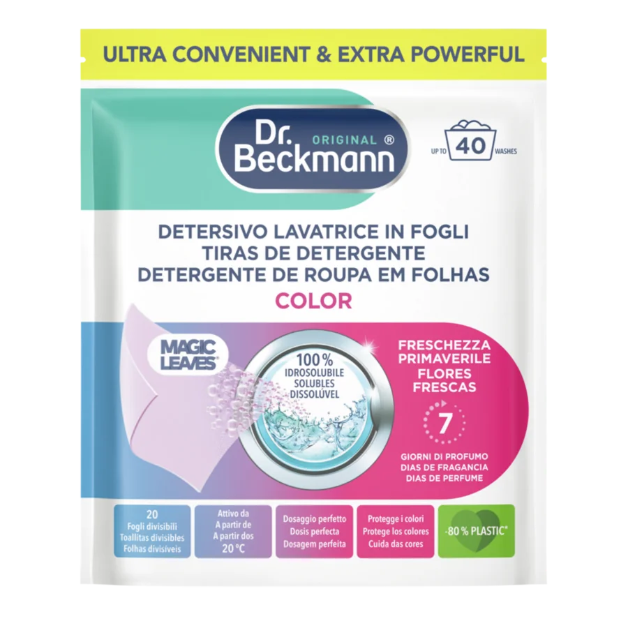 Tiras de Detergente Color – Flores Frescas