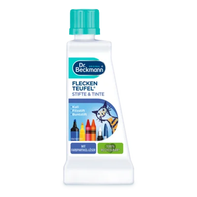  Dėmių valiklis, rašikliai ir rašalas