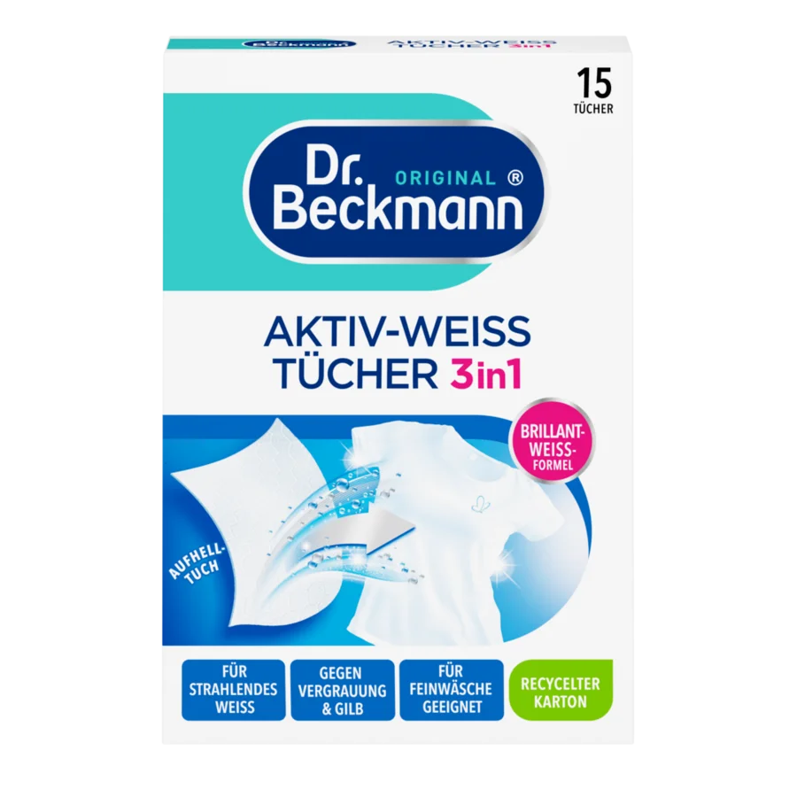 Aktiv-Weiss Tücher 3in1