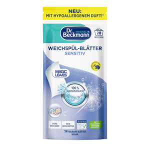 Weichspül-Blätter Sensitiv