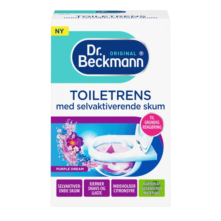 Toiletrens Med Selvaktiverende Skum Purple Dream