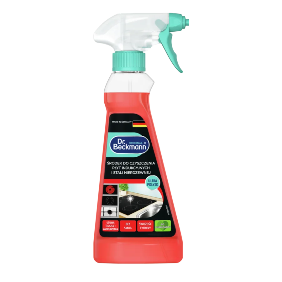 Środek do czyszczenia płyt indukcyjnych i stali nierdzewnej 