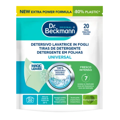Detergente De Roupa Em Folhas Universal – Fresco Intenso