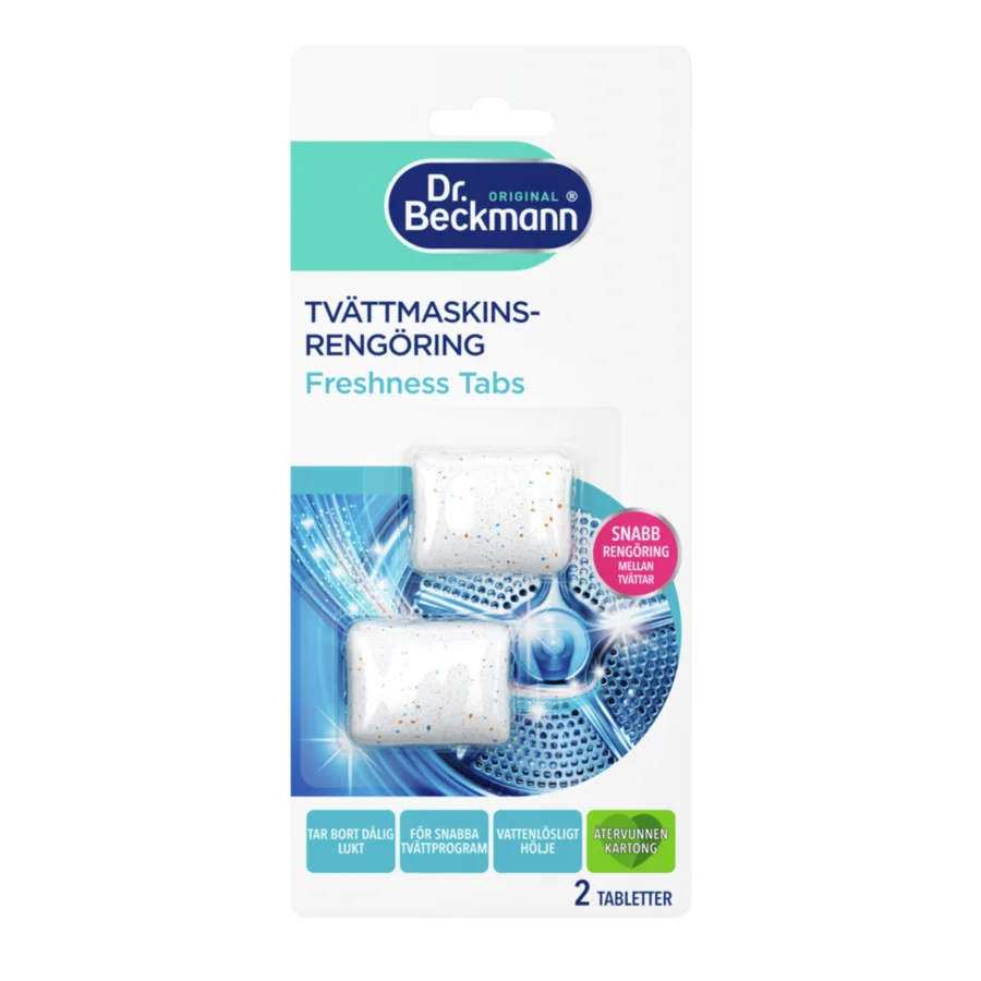 Tvättmaskinsrengöring Freshness Tabs
