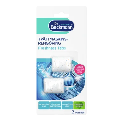 Tvättmaskinsrengöring Freshness Tabs