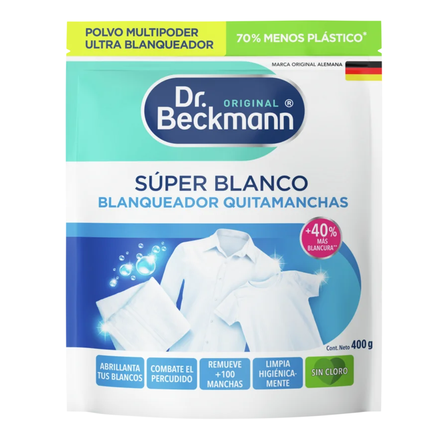 Súper Blanco Blanqueador Quitamanchas