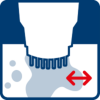 Aplicar a fórmula na nódoa.