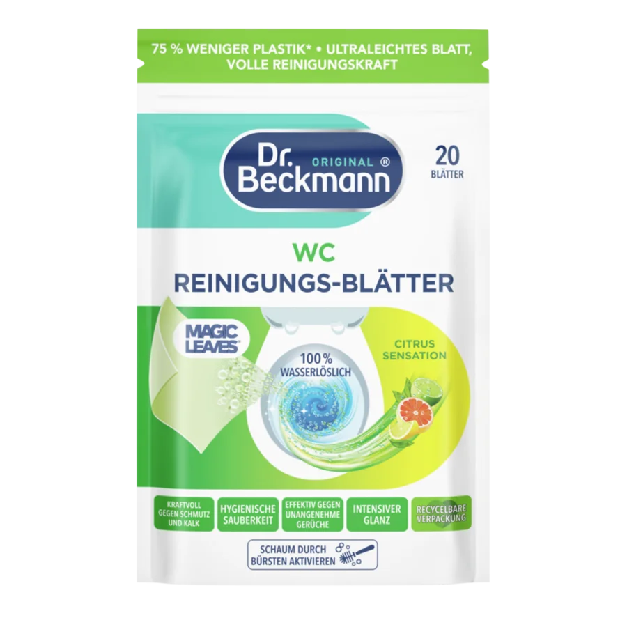 WC Reinigungs-Blätter Citrus Sensation