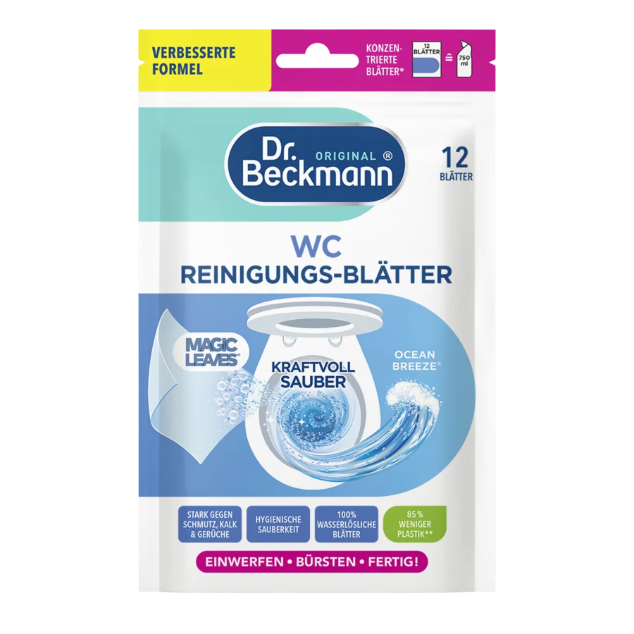 WC Reinigungs-Blätter Ocean Breeze