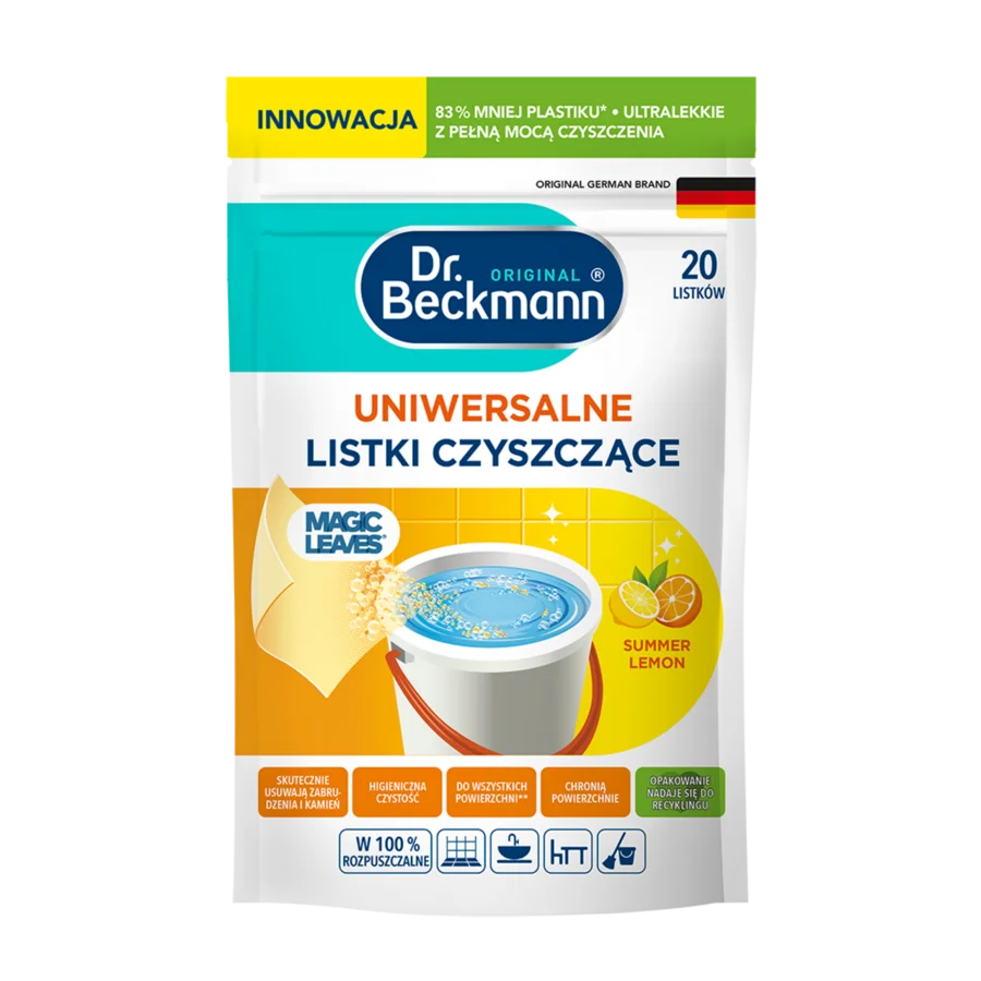 Uniwersalne listki czyszczące – Summer lemon