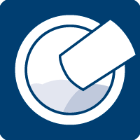 [Translate to Lithuania:] Įdėkite 1 lapelį į skalbyklę. Iškart paleiskite norimą skalbimo ciklą.