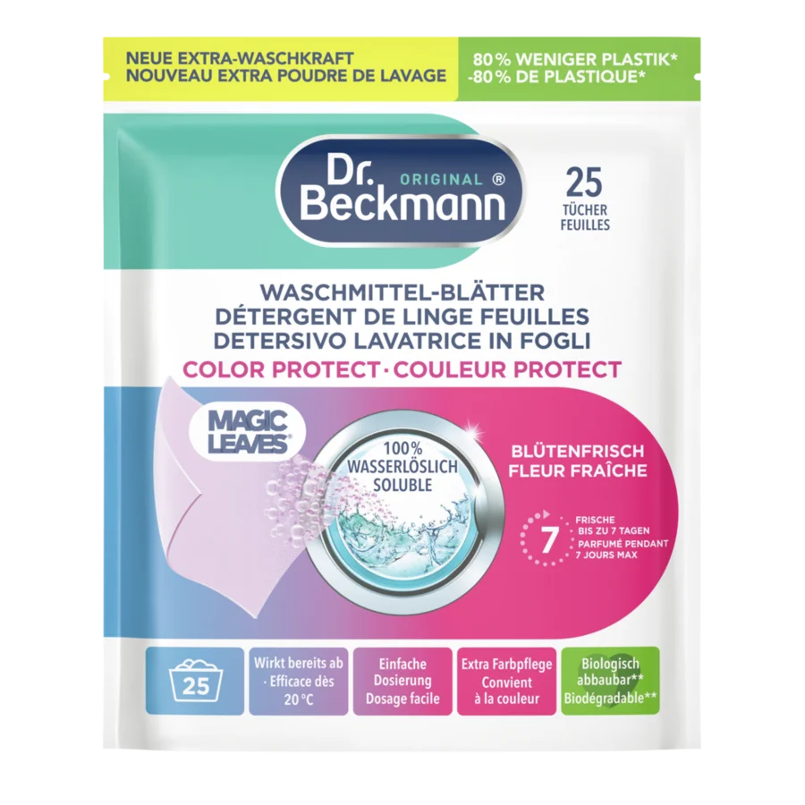 Waschmittel-Blätter Color Protect Blütenfrisch