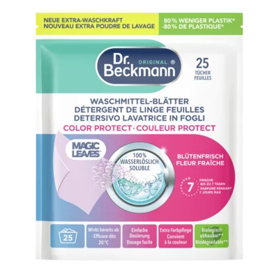 Waschmittel-Blätter Color Protect Blütenfrisch